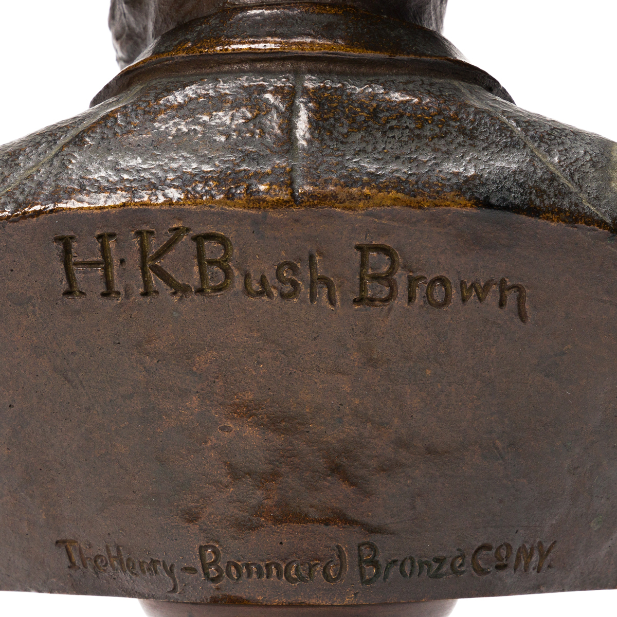 (PRESIDENTS.) H.K. Bush-Brown, sculptor. Bust of Ulysses S. Grant as a general.